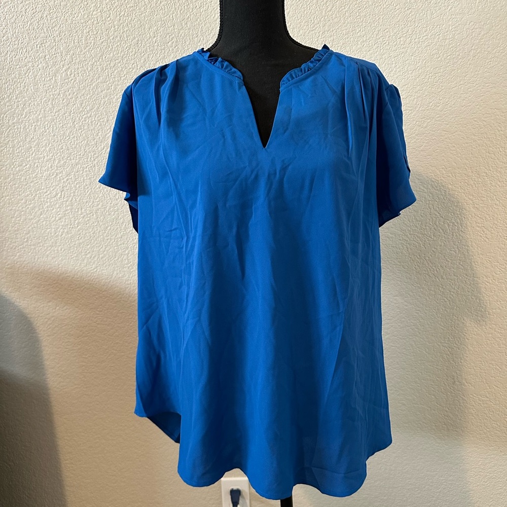 41 Hawthorn Royal Blue Blouse